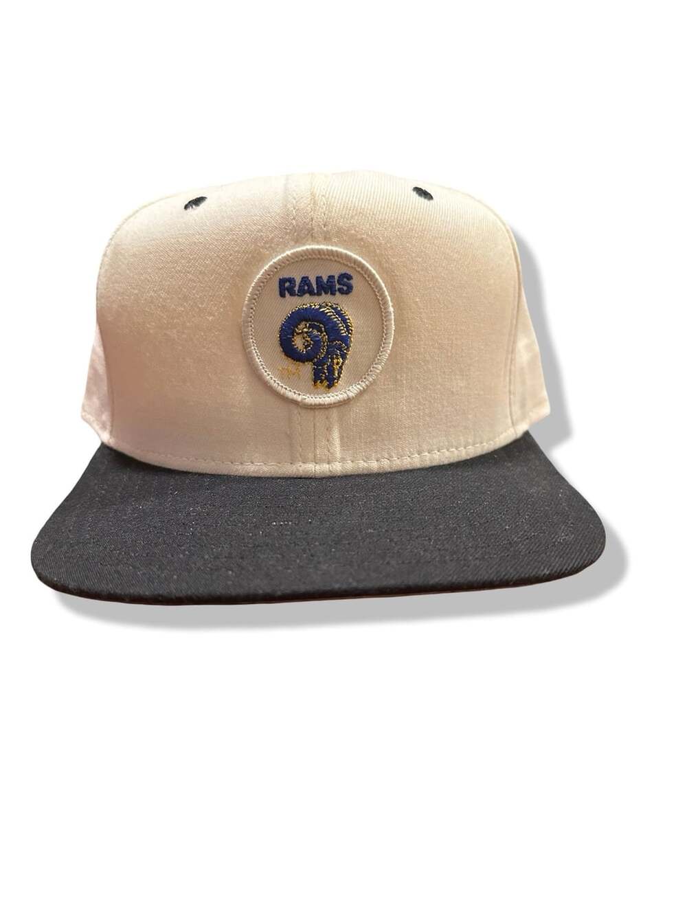90s New Era Los Angeles Rams Snapback Hat Dead Stock Vintage